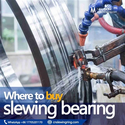 Slewing Bearing Drilling Fire